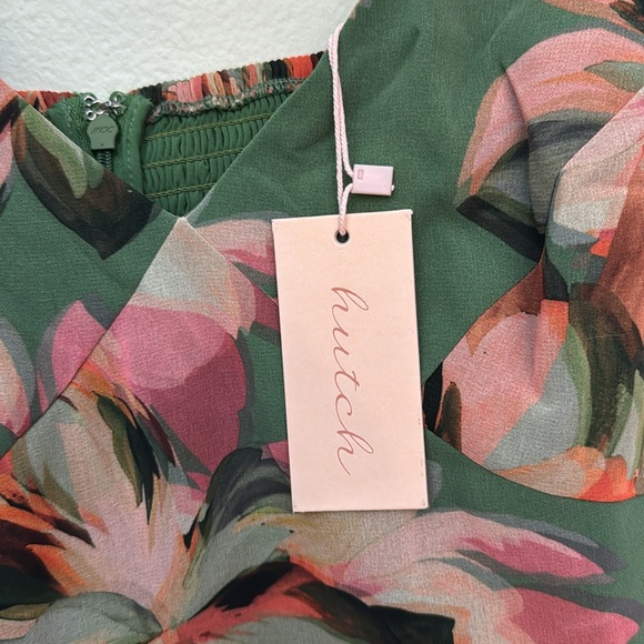 Anthropologie size 14 Hutch Mikayla Sleeveless V-Neck Side-Slit Maxi Dress - Picture 11 of 14